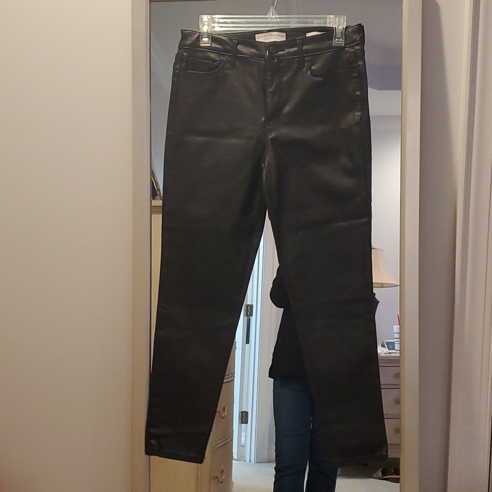 Social Standard by Sanctuary Faux Leather Pants, size 8 NWOT (#25)